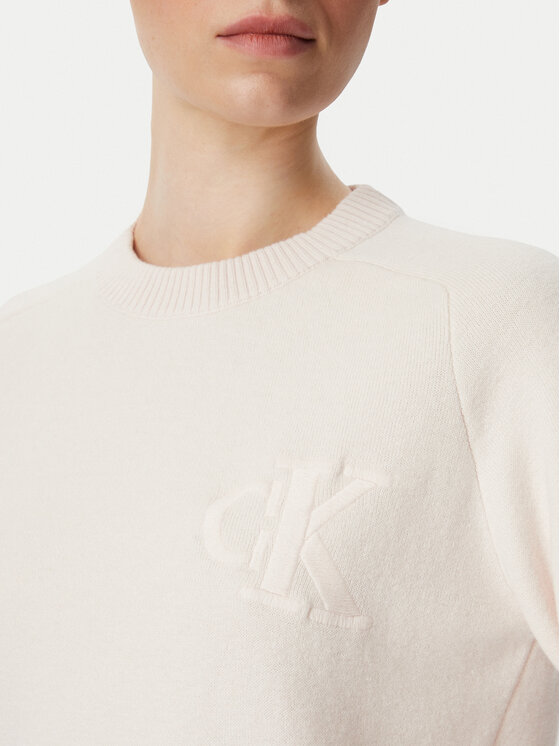 Calvin Klein Jeans Calvin Klein Jeans Sweter LV047H320G Różowy jasny Regular Fit