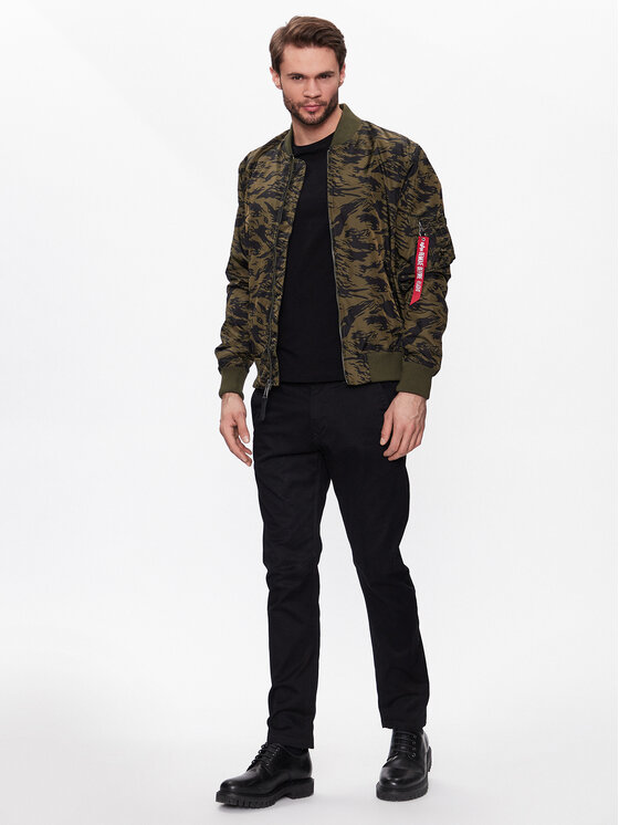 Alpha Industries Alpha Industries Bomber jakna MA-1 191103C Zelena Regular Fit