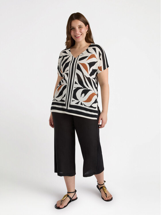 Fiorella Rubino Fiorella Rubino Cardigan M575L007947N0S1 Nero Regular Fit