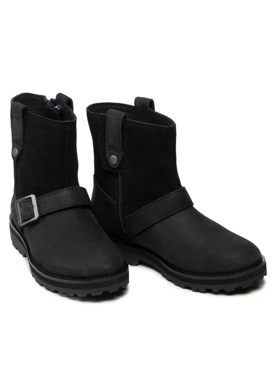 Timberland Timberland Ботуши Courma Kid Wl.Biker Bt TB0A2H67015 Черен