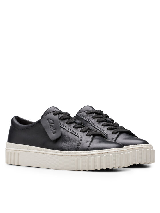 Clarks Clarks Sneakersy Mayhill Walk 26176436 Czarny