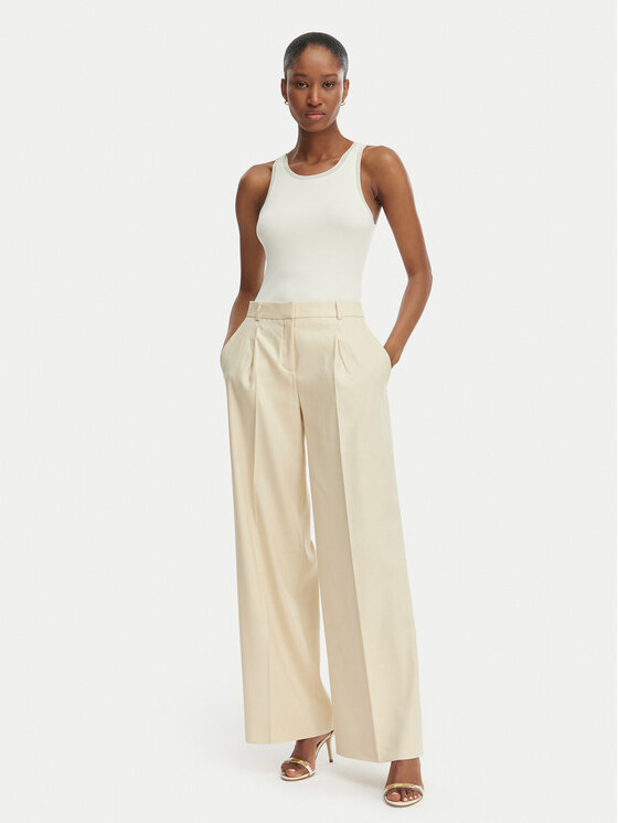 HUGO HUGO Stoffhose Halati 50559839 Beige Regular Fit