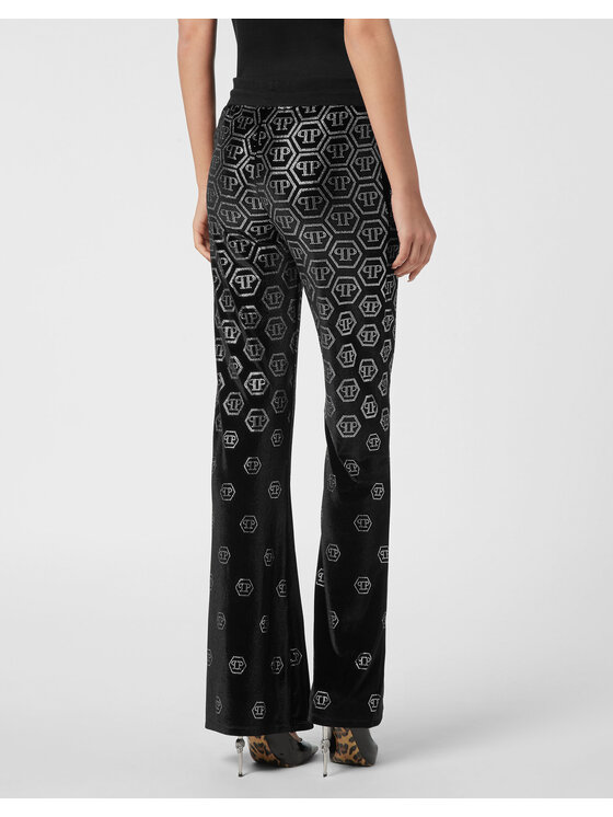 PHILIPP PLEIN PHILIPP PLEIN Teplákové nohavice 26347 Čierna