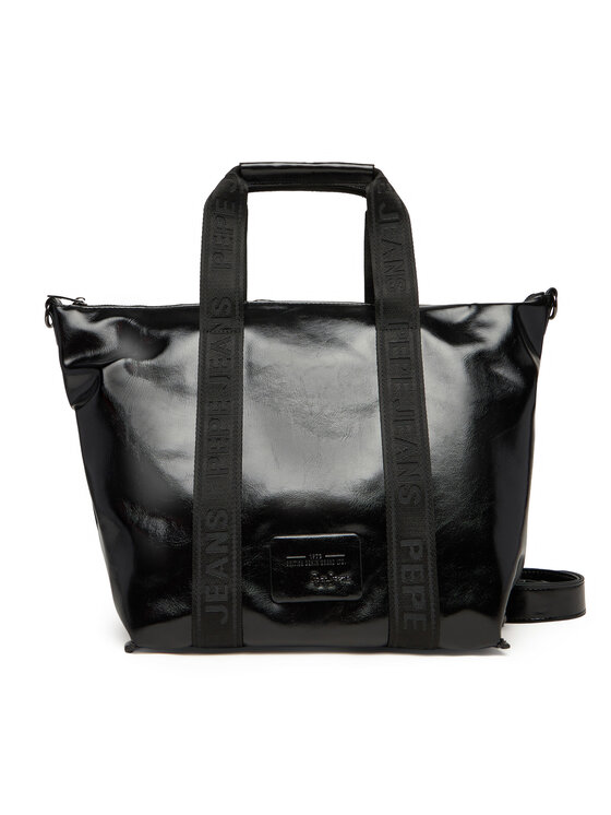 Pepe Jeans Pepe Jeans Handtasche Chelsea Glossy PL0300009 Schwarz