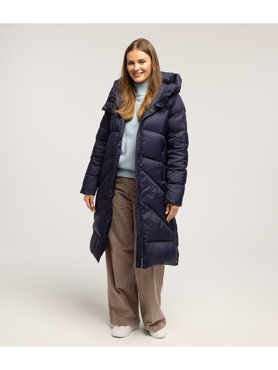 Lee Cooper Lee Cooper Kurtka puchowa LENA 7030 Granatowy Regular Fit