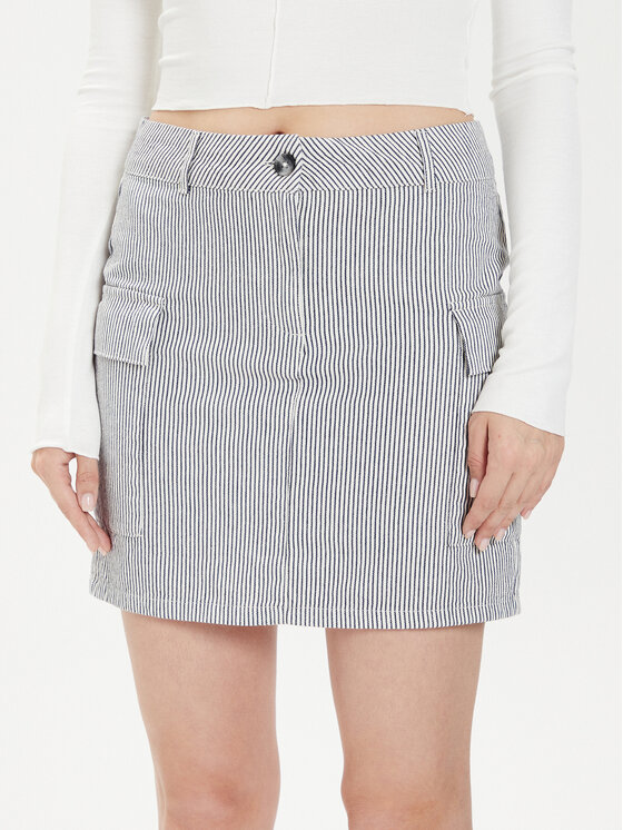 Gina Tricot Gina Tricot Pouzdrová sukně 21988 Tmavomodrá Slim Fit
