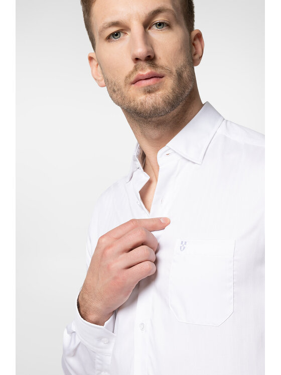 Próchnik Próchnik Koszula Koszula PM30 KO073222000064 Biały Slim Fit
