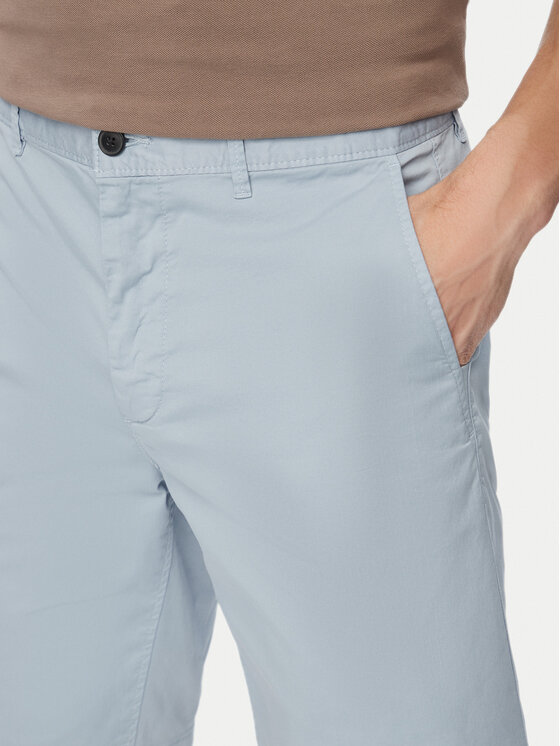 BOSS BOSS Шорти от плат 50536723 Светлосин Slim Fit