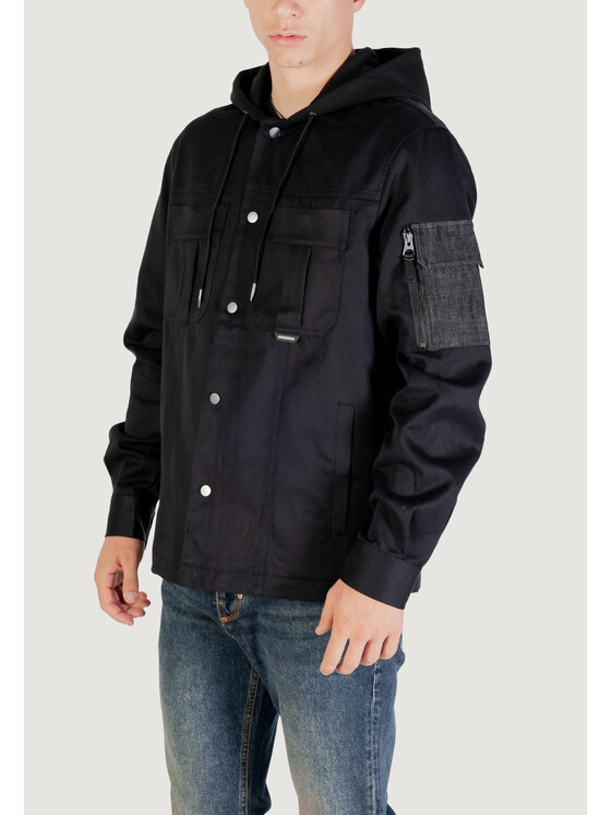 Antony Morato Antony Morato Πουκάμισο HOUSTON RELAXED FIT Μαύρο Relaxed Fit