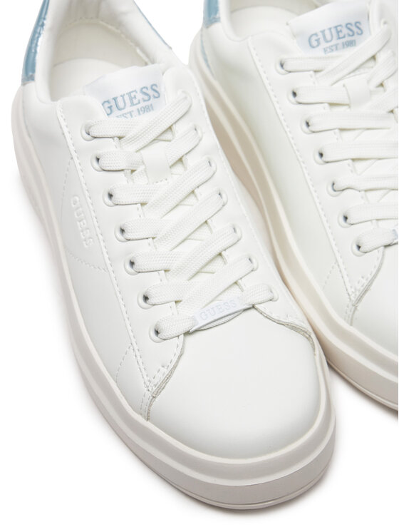 Guess Guess Снікерcи FLJBIN LEA12 Білий
