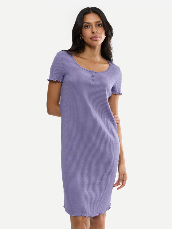 Triumph Triumph Camicia da notte Mix & Match 10227255 Viola Regular Fit