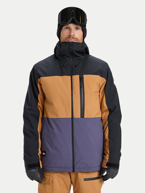 Quiksilver Quiksilver Geacă pentru snowboard Sycamore Block EQYTJ03503 Colorat Modern Fit