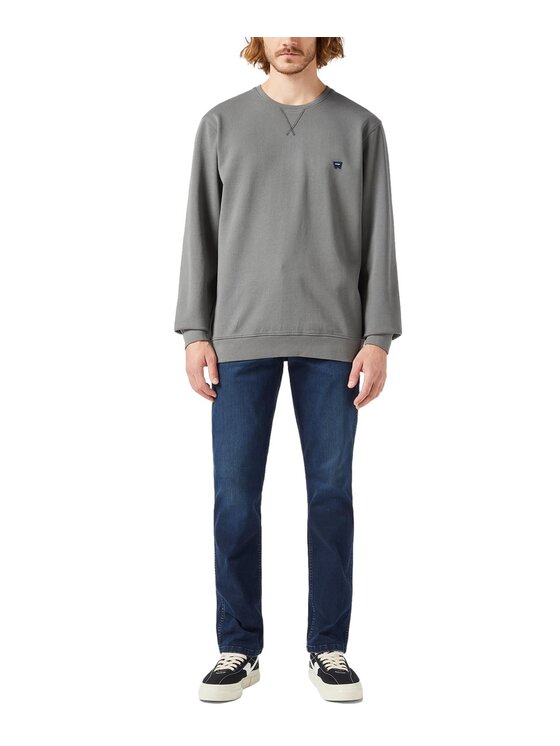 Wrangler Wrangler Jeansy 112350742 Granatowy Straight Leg