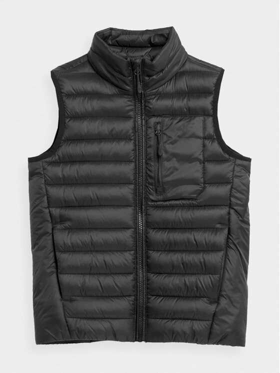 4F 4F Liemenė 4FJAW23TVJAM040 Juoda Regular Fit