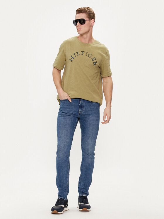 Tommy Hilfiger Tommy Hilfiger Traperice Bleecker MW0MW33963 Plava Slim Fit