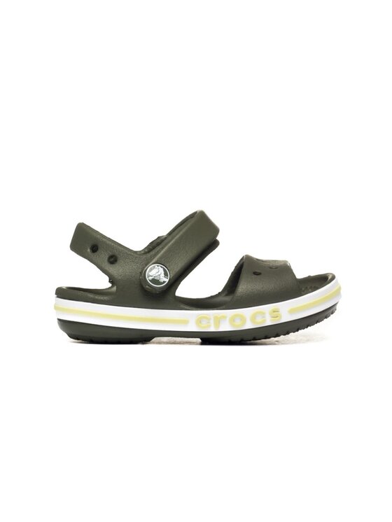 Crocs Crocs Klapki Bayaband Sandal Zielony