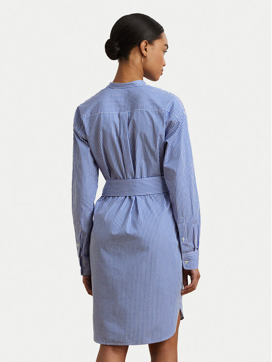 LAUREN RALPH LAUREN LAUREN RALPH LAUREN Rochie tip cămașă 200963845001 Albastru Straight Fit