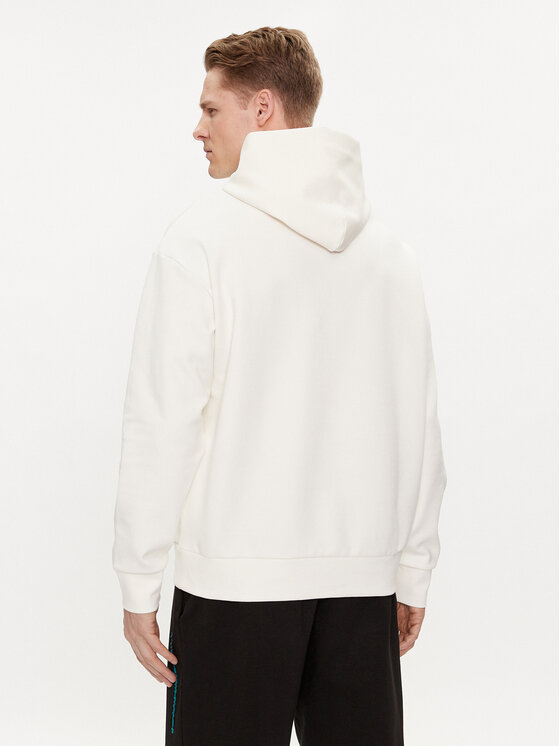 Calvin Klein Calvin Klein Pulóver Color Embosed Logo K10K112442 Ekru Regular Fit