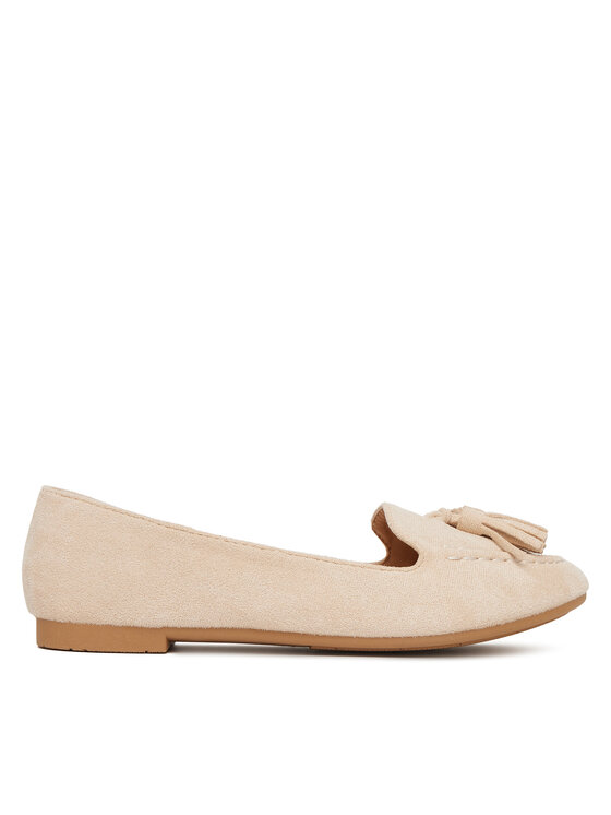 DeeZee DeeZee Loafersy QH1829-89 Béžová