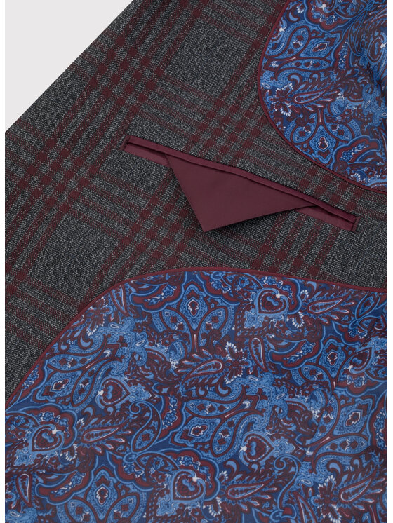 Pako Lorente Pako Lorente Marynarka P21WF-3X-053 Szary Slim Fit