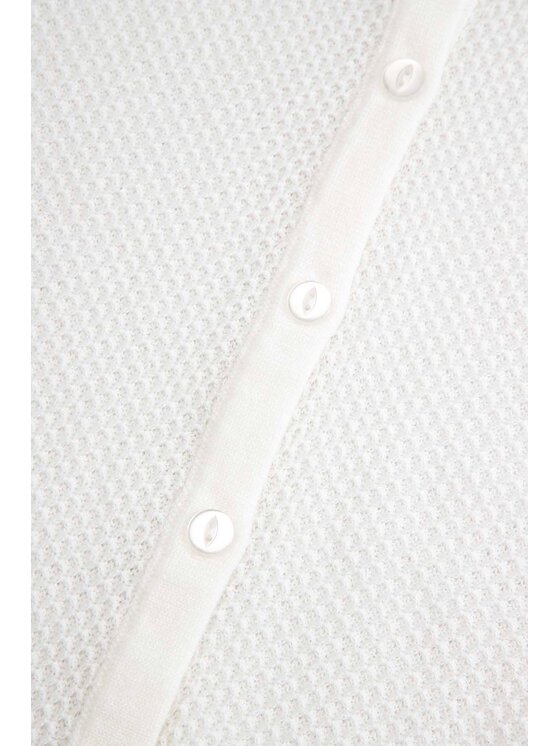 Coccodrillo Coccodrillo Sweter WC6172205EJG-001 Biały Regular Fit