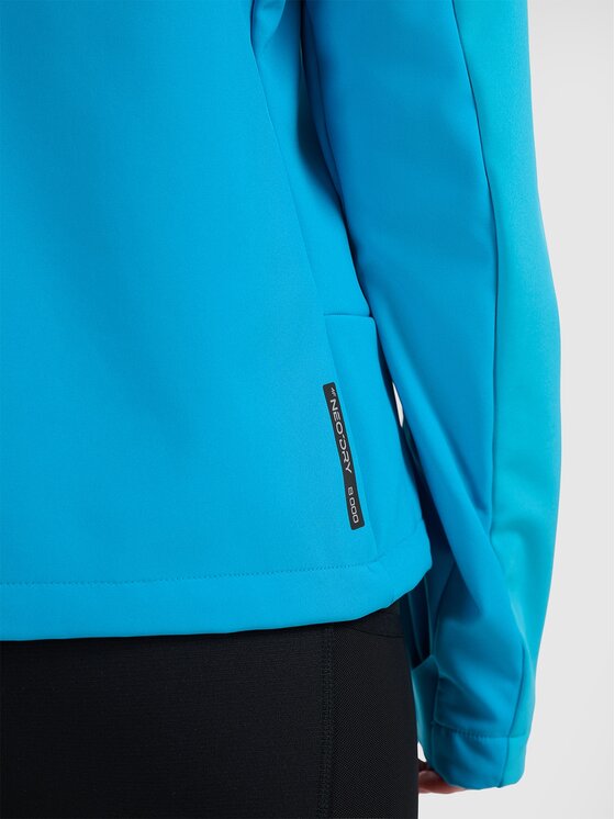 4F 4F Giacca softshell 4FRAW25TSOFF505-33S Blu Regular Fit