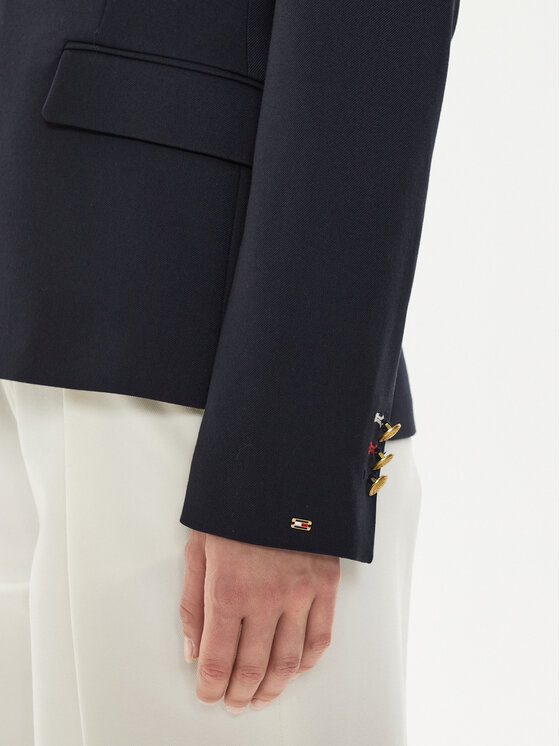 Tommy Hilfiger Tommy Hilfiger Піджак WW0WW42246 Cиній Slim Fit