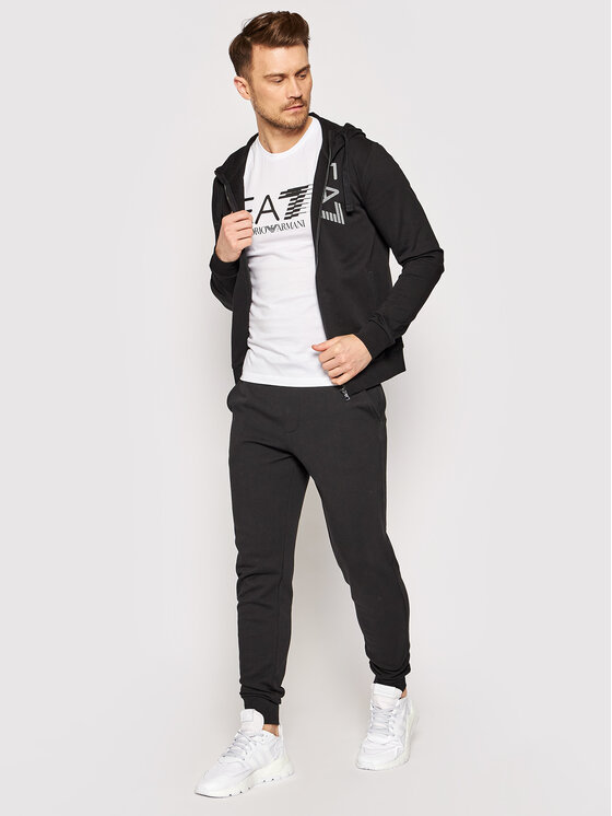 T-shirt 3KPT39 PJ02Z 1100 Bianco Regular Fit