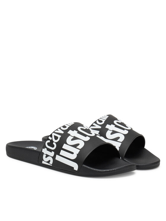 Just Cavalli Just Cavalli Şlapi 78QA3SZ1 ZS785 Negru
