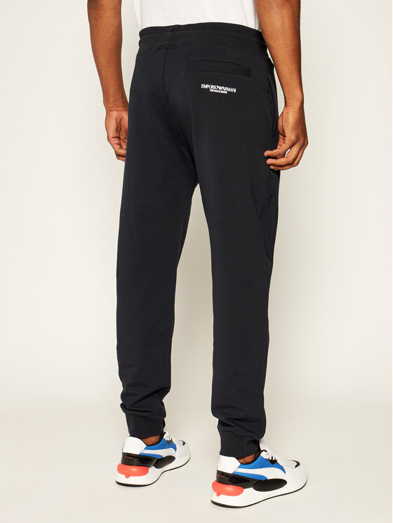 Emporio Armani Emporio Armani Pantaloni da tuta 8N1P91 1J04Z 0922 Blu scuro Regular Fit