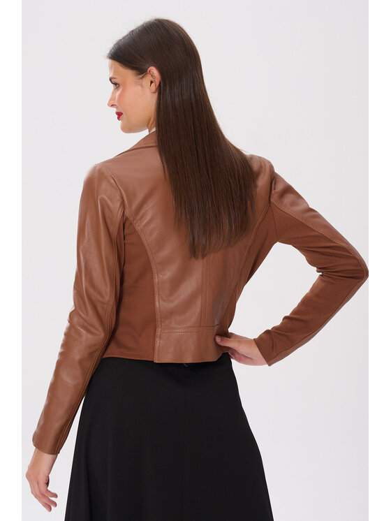 Castellani Castellani Ramoneska Francesca Brązowy Regular Fit