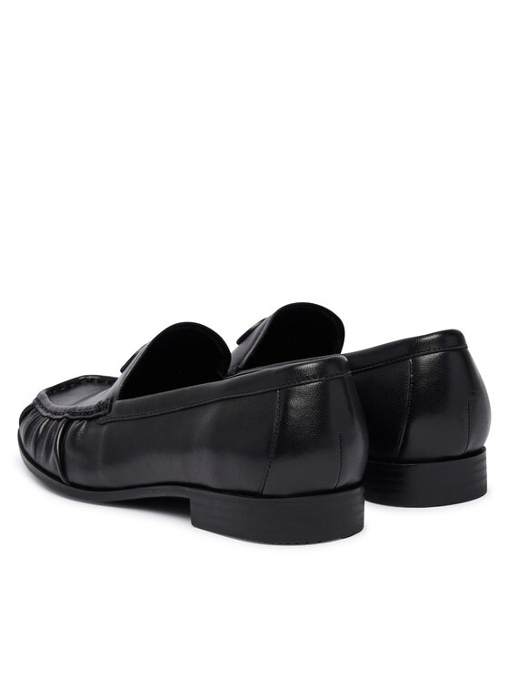 Guess Guess Μοκασίνια FLTBEA LEA14 Μαύρο