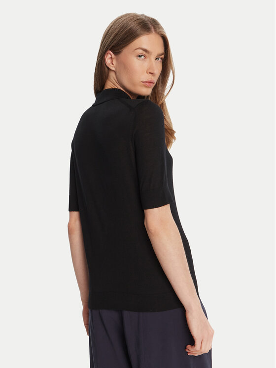 BOSS BOSS Polo majica Fidenka 50545015 Črna Regular Fit