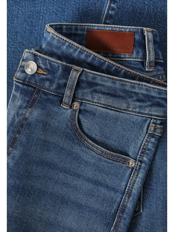 TATUUM TATUUM Džínsy KATA 1 Tmavomodrá Bootcut Fit