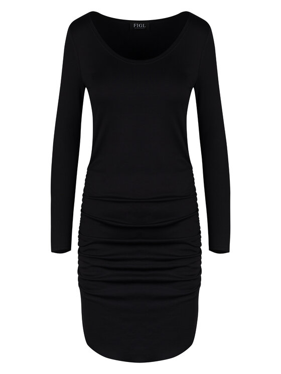 FIGL FIGLFIGL Vestito M714 Nero Slim Fit