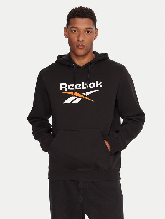 Reebok Reebok Majica dugih rukava RK25151CCM Crna Regular Fit