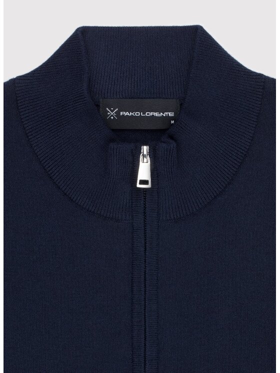Pako Lorente Pako Lorente Sweter P25SF-2X-004 Granatowy Classic Fit