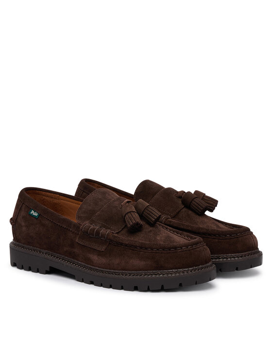 Polo Ralph Lauren Polo Ralph Lauren Лофери Jett Tas Penny 803P15862002 Темно-коричневий