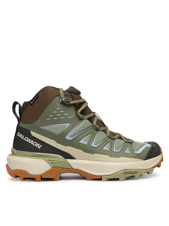Salomon Salomon Trekkingschuhe X Ultra 360 Edge Mid GTX L49098800 Grün