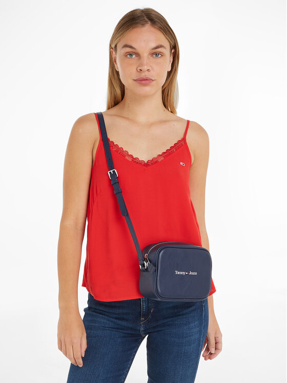 Tommy Jeans Tommy Jeans Torbica Camera Bag AW0AW15029 Tamnoplava