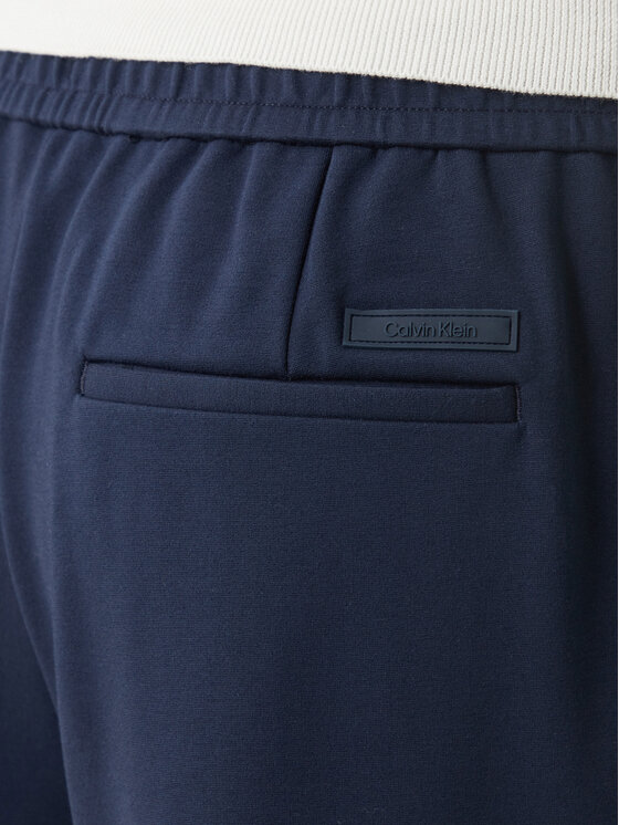 Calvin Klein Calvin Klein Spodnie materiałowe LV04LF607G Granatowy Tapered Fit