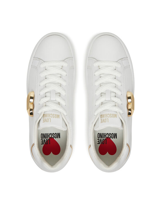 LOVE MOSCHINO LOVE MOSCHINO Sneakersy JA15545G0MIA610A Biały