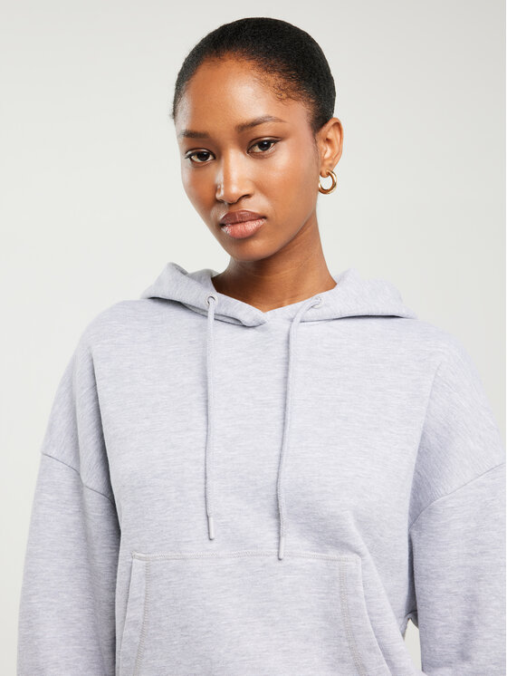 BIG STAR BIG STAR Bluza SUSANA Szary Basic Fit