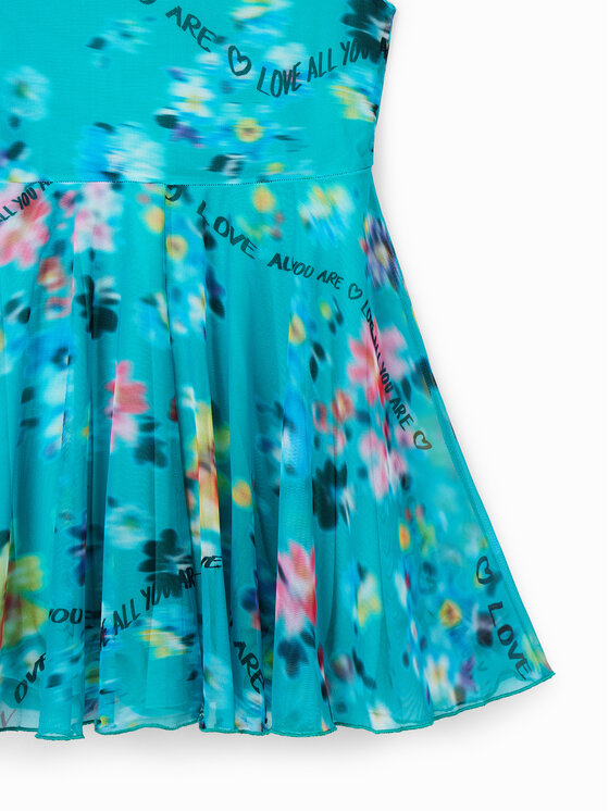 Desigual Desigual Vestito da giorno 23SGVK21 Blu Regular Fit