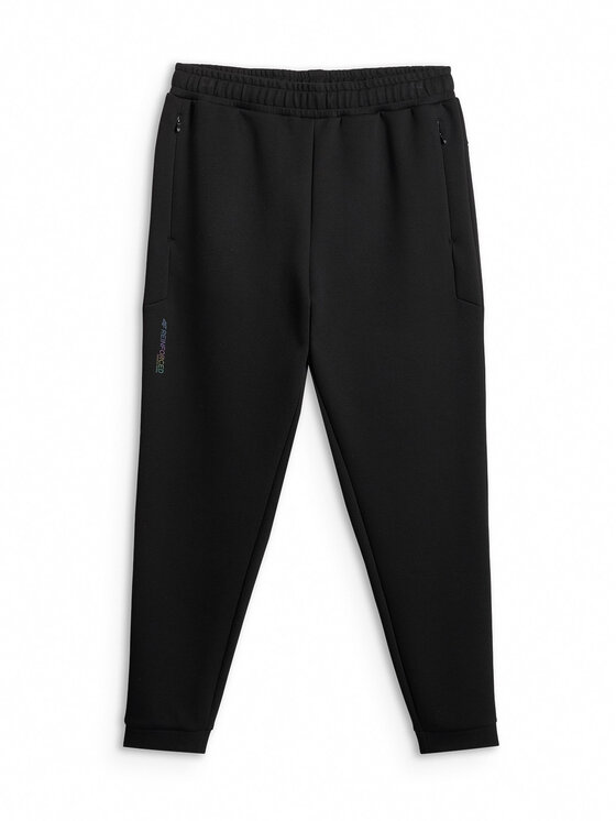 4F 4F Spodnie dresowe IN MOTION Czarny Regular Fit