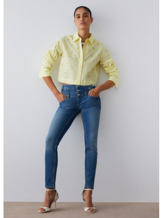 Liu Jo Liu Jo Jeansy UA6014D453879058 Błękitny Slim Fit