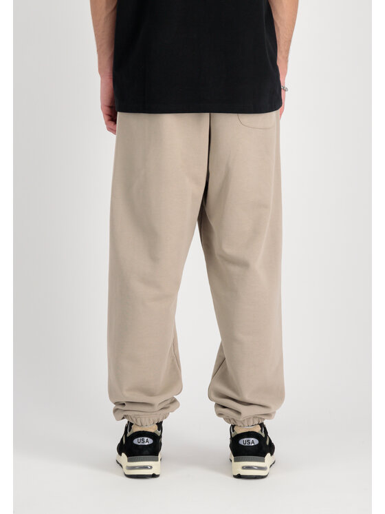 Alpha Industries Alpha Industries Joggery Alpha Essentials Rubber Logo Jogger Żółty Relaxed Fit