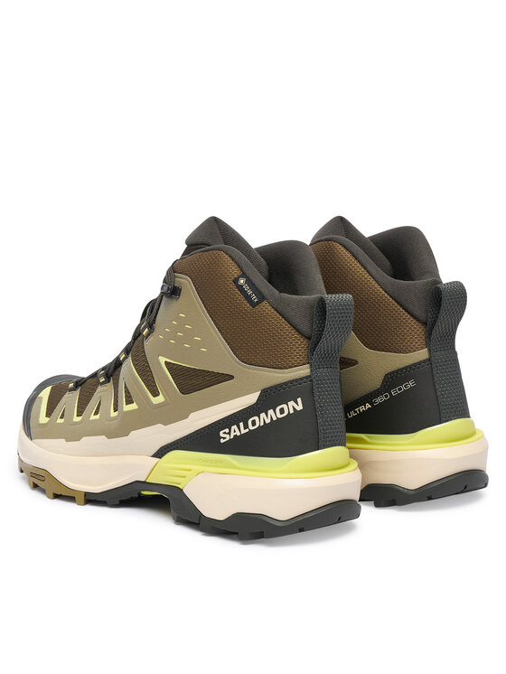 Salomon Salomon Παπούτσια πεζοπορίας X Ultra 360 Edge Mid Gtx L49098600 Πράσινο