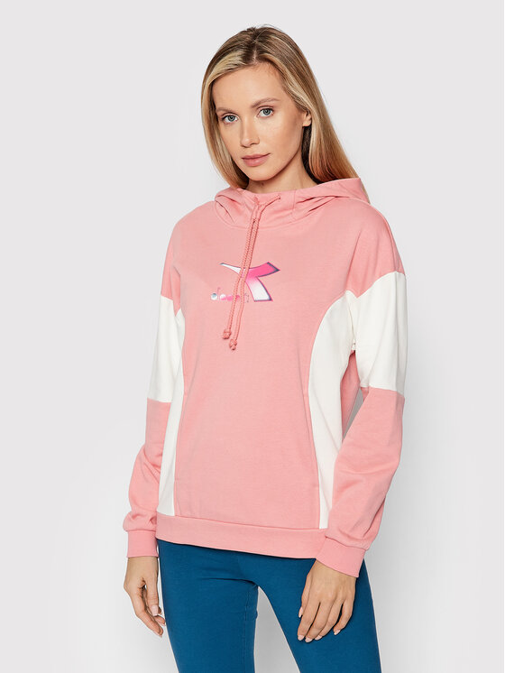 Diadora Diadora Bluza Lush 102.177781 Różowy Regular Fit