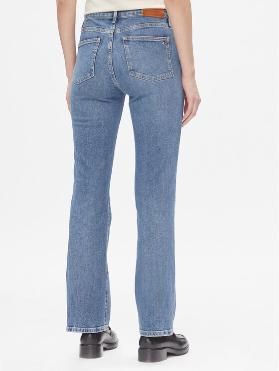 Tommy Hilfiger Tommy Hilfiger Дънки Bootcut Rw Mel WW0WW40619 Син Slim Fit